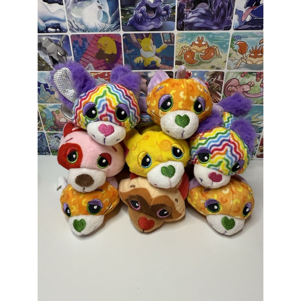 Cutetitos Plush Lot of 8 Mini Stuffed Animals 5" No Blankets‎
